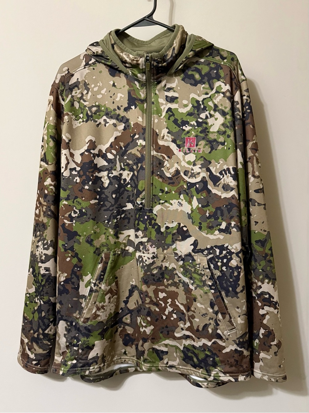 Killik Summit 1/2 Zip Hoodie - Veil Camo : Summit